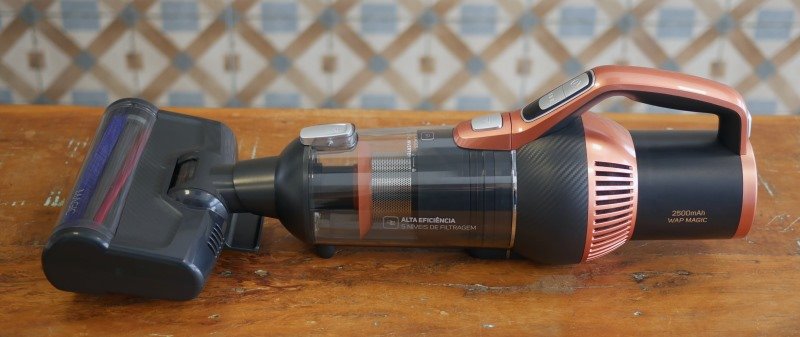 Wap Magic - Imagem sobre img mostrar brush plugado no aspirador