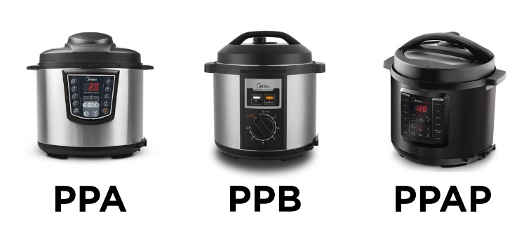 Comparação de modelos com Panela de Pressão Elétrica Midea Inox 6L