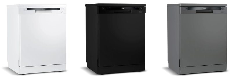Cores da Lava-Louças Midea de 14 Serviços