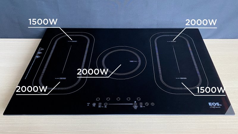 EOS Cheff Gourmet ECI05EPF - Imagem sobre Potencia das bocas2