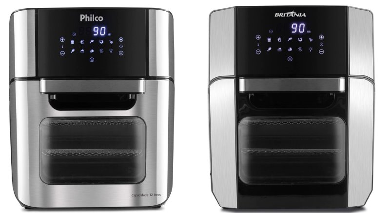 modelos parecidos de air fryer forno philco e britania