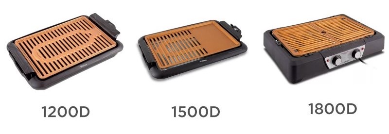Comparação com o modelo Churrasqueira elétrica Philco PCQ1500D
