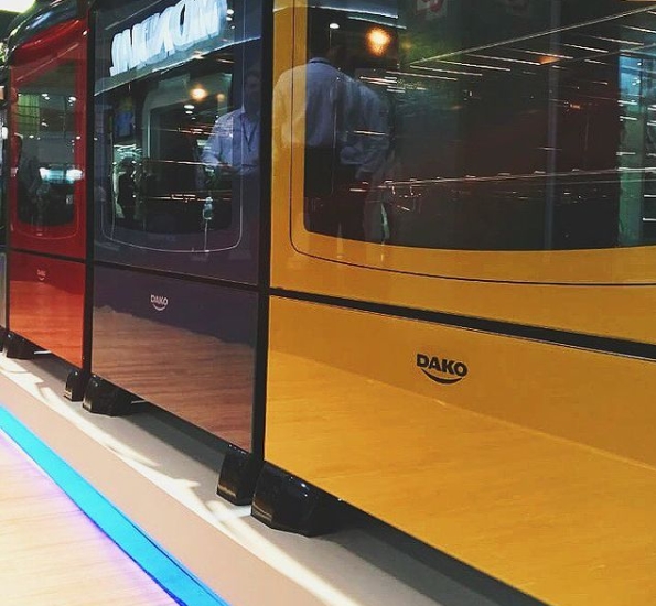 Cores do Fogão Dako Dakolors ou Turbo Glass de 5 bocas