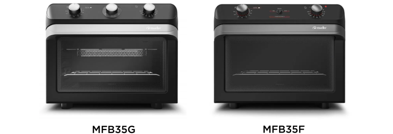 Cores do Forno Elétrico Mueller Air Forno MFB35G 