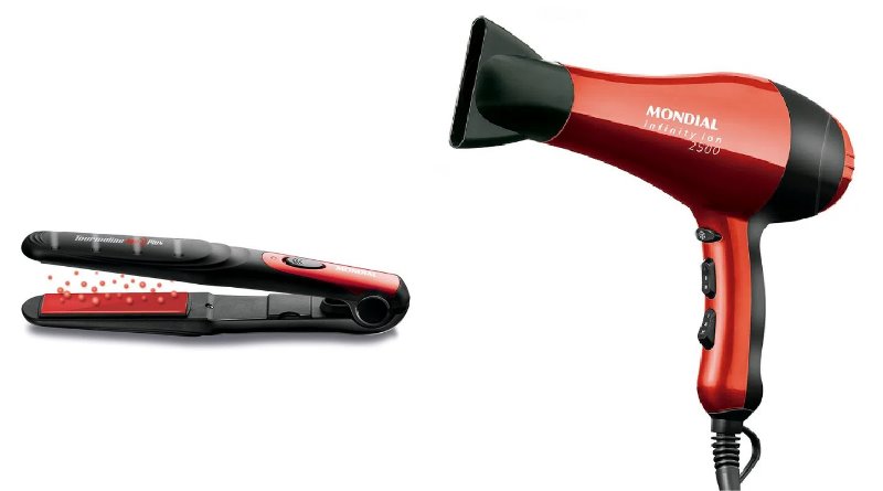 secador mondial infinity ion 2500 e chapinha mondial P-11