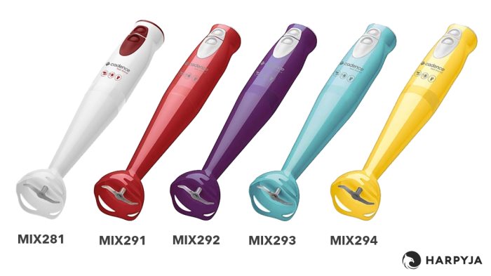 Cores do Mixer Cadence Fast Blend Colors