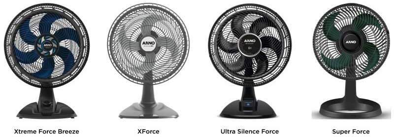 Comparação do Ventilador Arno Xtreme Force Breeze