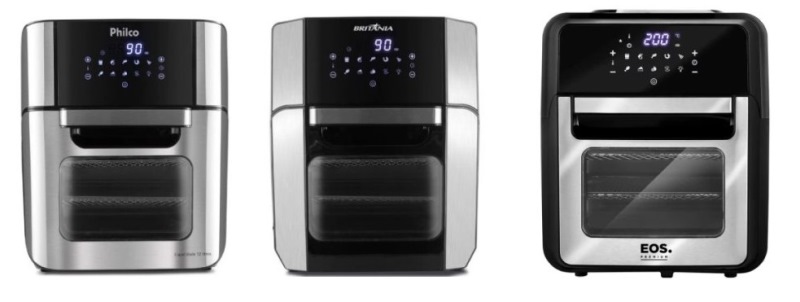 Comparação de modelos com Air Fryer Oven EOS 3 em 1 EAF12