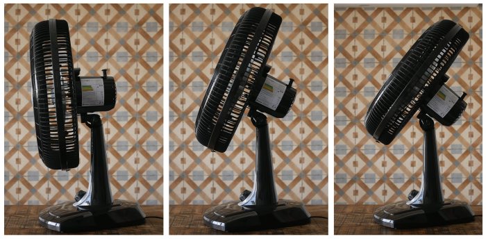 Mondial Turbo Force 8 NVT-40C-8P - Imagem sobre angulo vertical mondial 8 pás