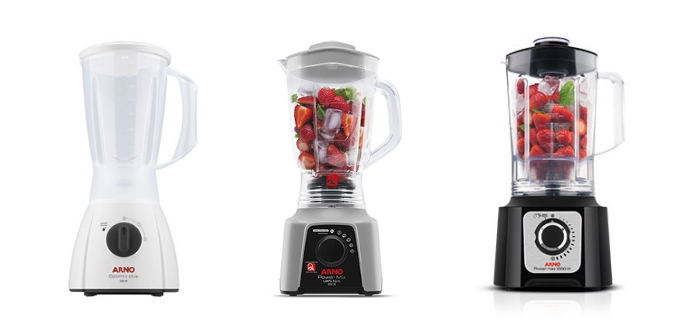 Comparação do Liquidificador Arno Power Mix Limpa Fácil