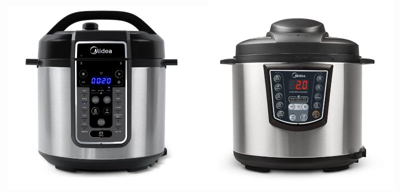 Comparação de modelos com a Panela de Pressão Elétrica Midea MasterSteam