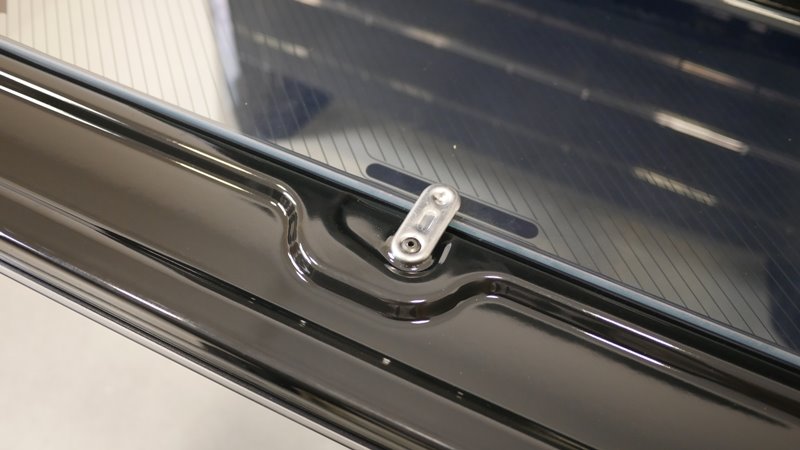 Continental de 5 bocas e mesa de vidro FC5V - Imagem sobre vidro