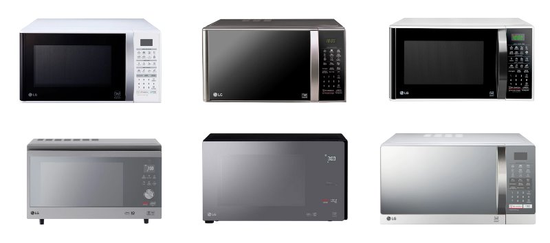 Comparação do Micro-ondas LG MS3052RA com outros modelos 
