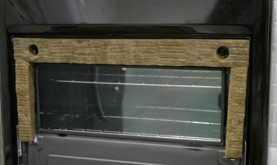 Continental de 5 bocas e mesa de vidro FC5V - Imagem sobre Isolamento da porta