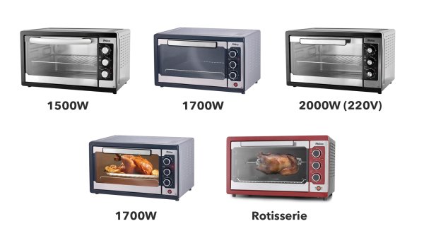Cores do Forno Elétrico Philco - 46L
