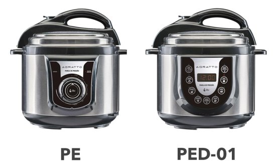 Panela de Pressão Elétrica Agratto 4L