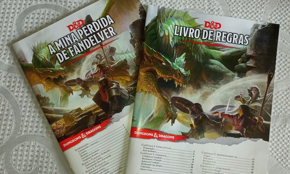 Foto de Dungeons & Dragons 5ª Edição - Kit Introdutório em Português Galápagos Jogos