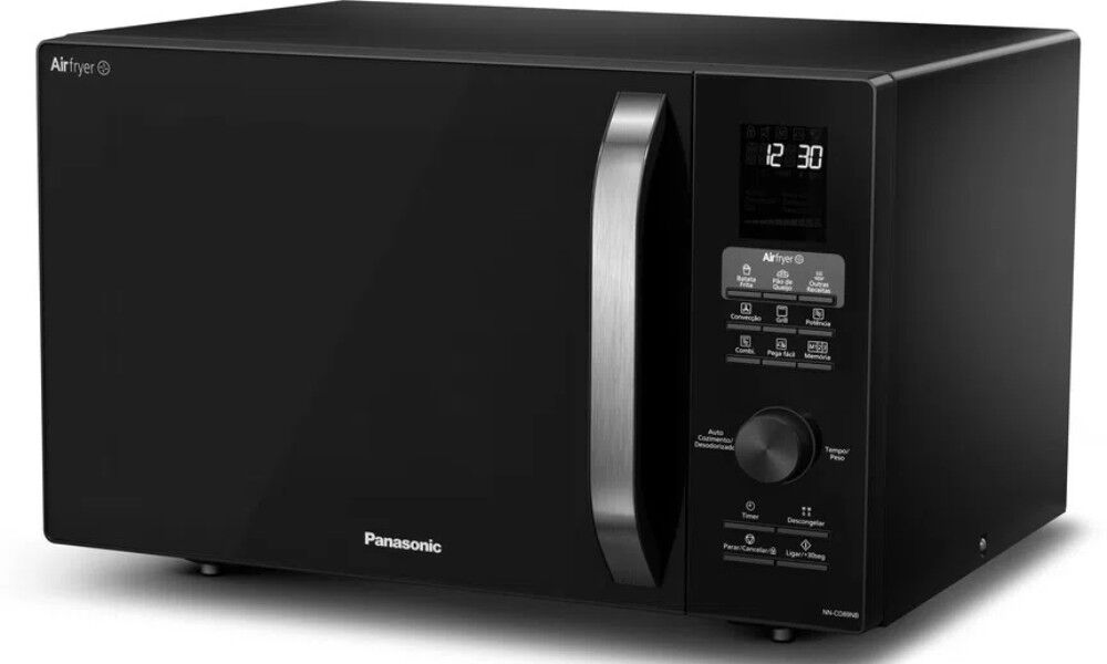 Foto de Micro-ondas Air Fryer Panasonic 30 Litros CD89 Preto 220V