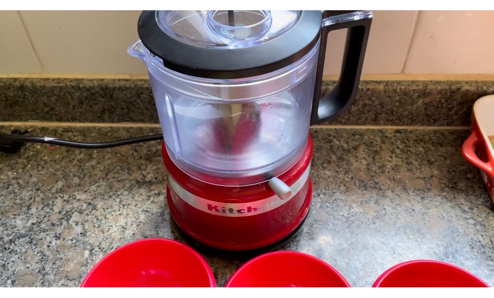 Foto de Mini processador de alimentos KitchenAid Empire Red