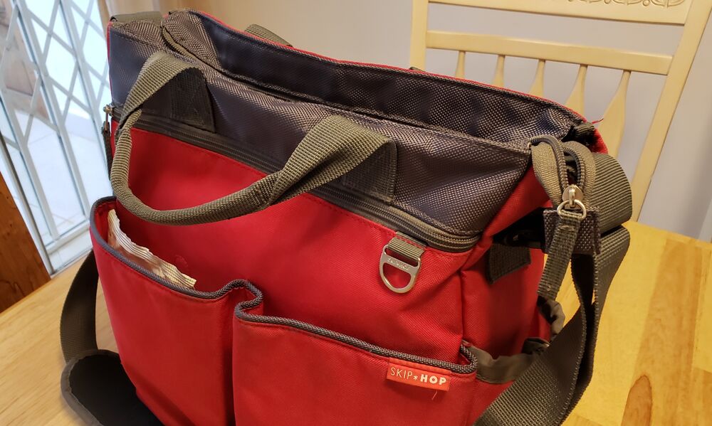 Foto de Bolsa Maternidade Duo Signature, Skip Hop Vermelha