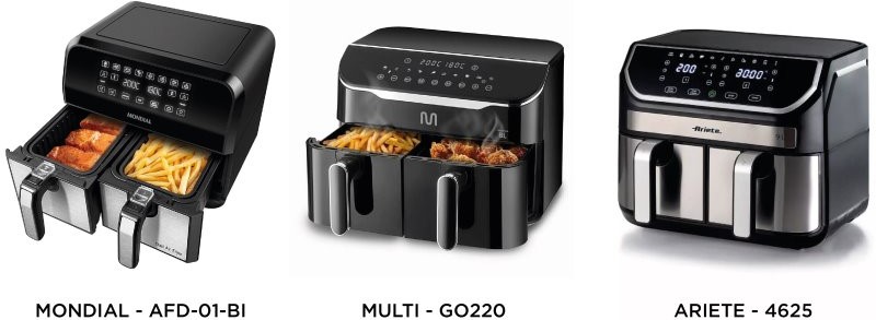 EOS Dual Zone EAF90D - Imagem sobre Air-fryer-Cesto-Duplo-EOS_012