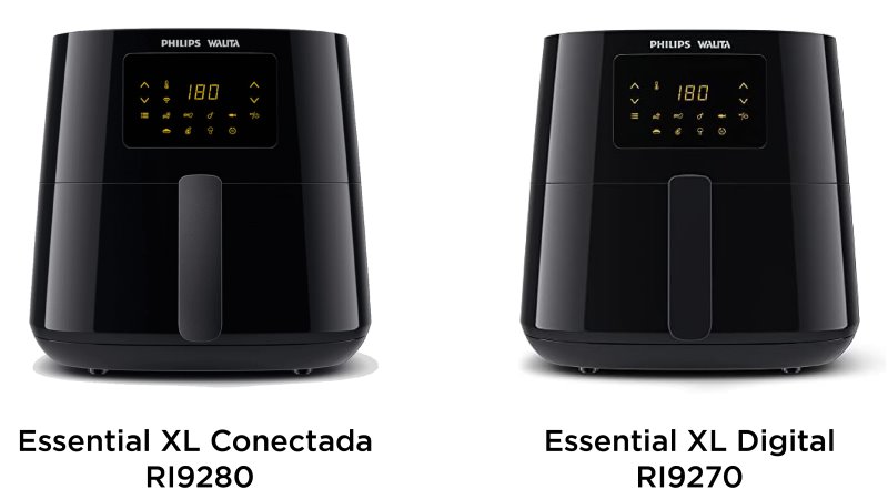 Philips Walita com Wifi Ri9280 - Imagem sobre Air-Fryer-RI9280_011