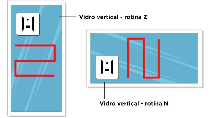 Robô Limpador de Janelas Multi Cleanbot Aqua R1800 - Imagem sobre Texto-Limpa-Vidros-MULTI_012