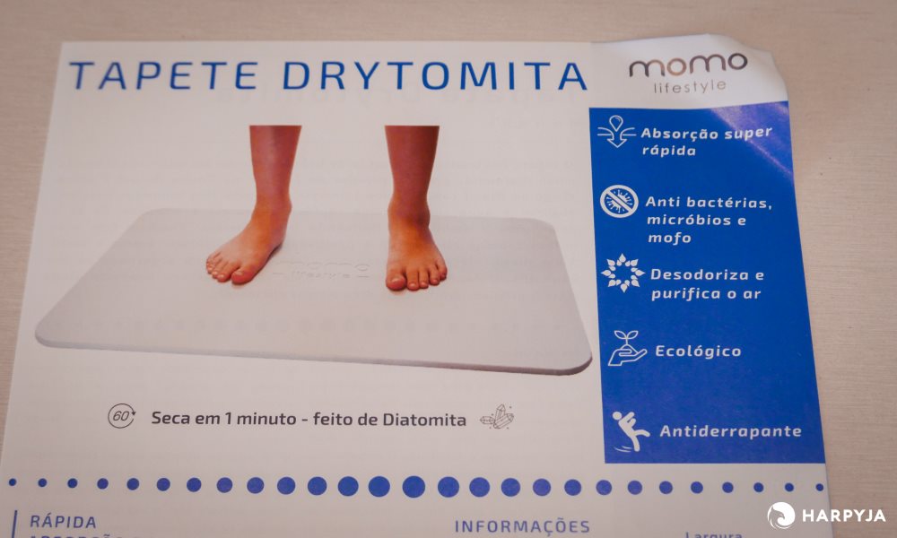 Tapete para banheiro Momo de Drytomita e Antiderrapante - Imagem 5