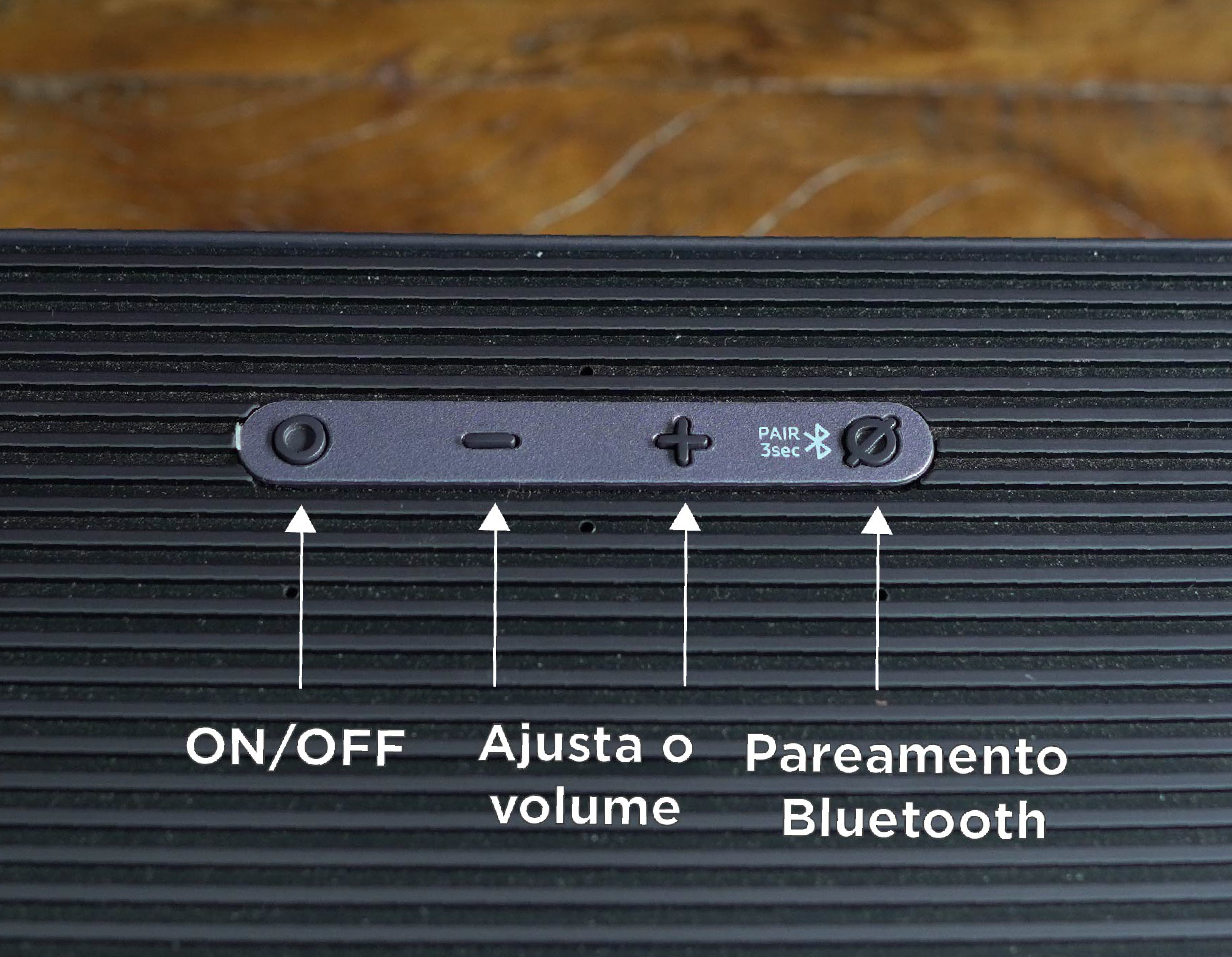 Botões da barra da soundbar samsung q990f