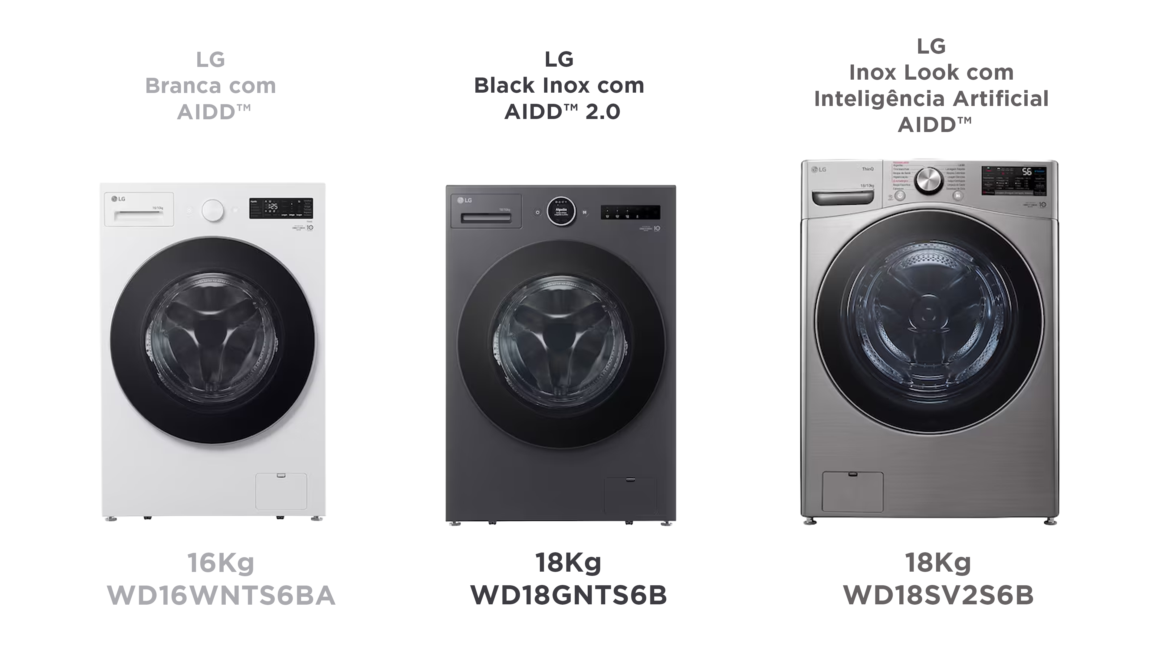 Lava e Seca LG 18 kg WD18 - Imagem número 3 do post