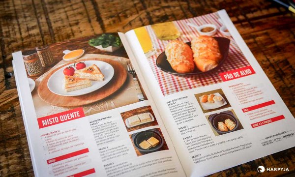 Mondial Family - 3,2L - Inox - Imagem sobre livro-de-receitas-air-fryer-mondial