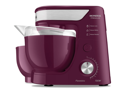 Mondial Premium Inox 700W - Imagem sobre marsala