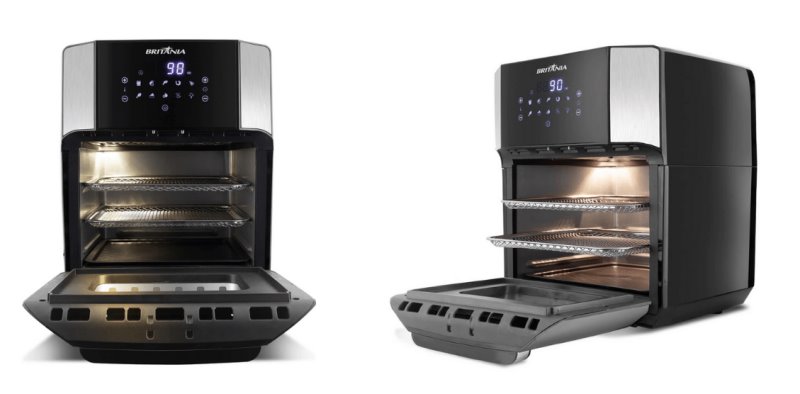 Britânia Oven BFR2100P - Imagem sobre side by side snakll