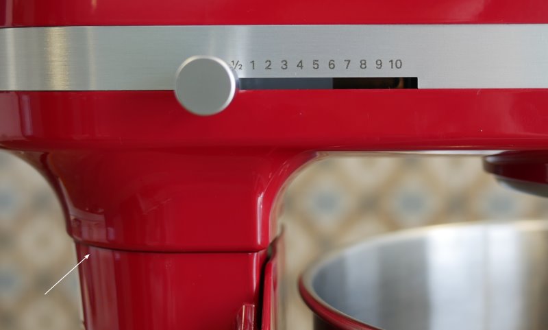 KitchenAid Bowl-Lift KEC66 - Imagem sobre emenda