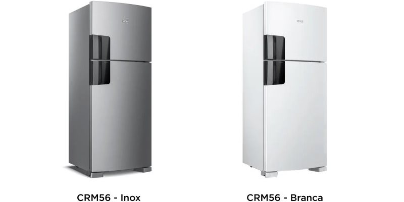 Consul Frost Free CRM56 Inox 450 Litros - Imagem sobre Consul-CRM56-Texto_001