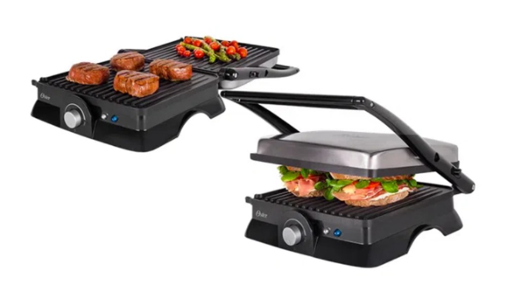 Imagem do produto Grill Elétrico Multiuso Oster Inox OGRL210